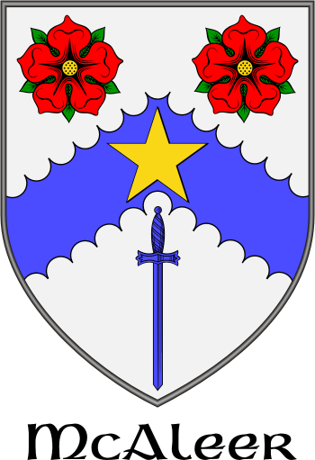 MCALEER family crest