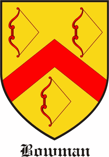 BOWMAN family crest