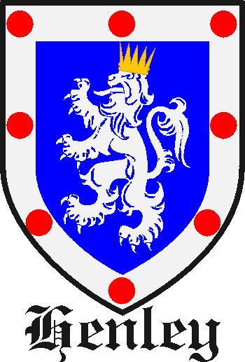 HENLEY family crest