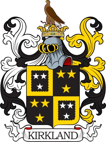 KIRKLAND family crest