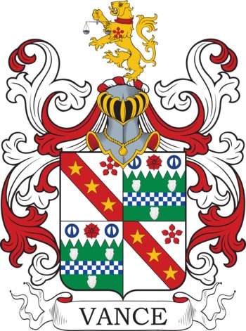 VANCE family crest